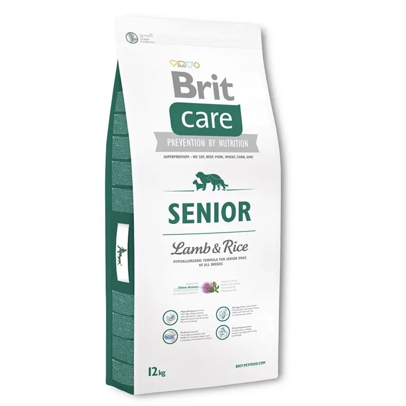 ALIMENTO PERRO - BRIT CARE - SENIOR LAMB & RICE1