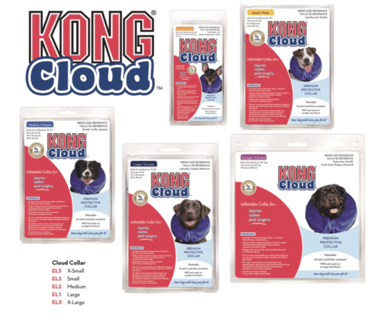 ACCESORIO PERRO - KONG - COLLAR CLOUD3