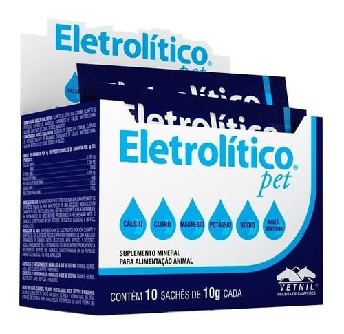 SUPLEMENTO REHIDRATANTE - VETNIL - ELETROLÍTICO EN SOBRE 0