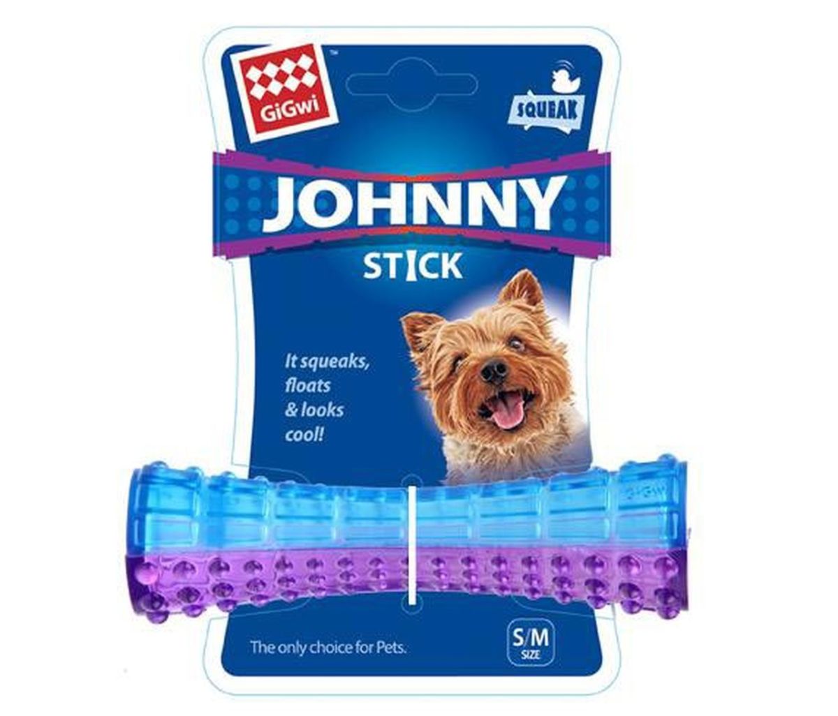 JUGUETE MASCOTA - GIGWI - JOHNNY STICK SQUAKER 0