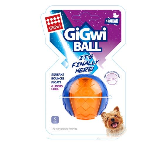 JUGUETE MASCOTA - GIGWI - PELOTA TEXTURIZADA 4