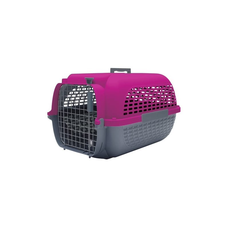 TRANSPORTADOR MASCOTA - DOG IT - FUCSIA / GRIS1