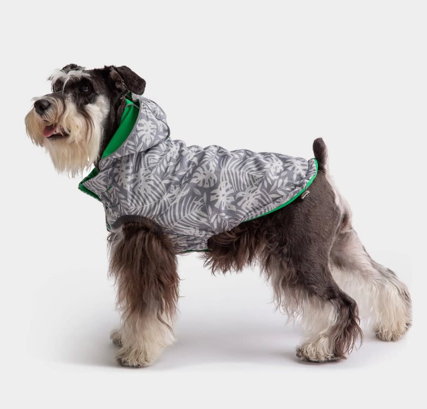ACCESORIO PERRO - GF PET - CAPA IMPERMEABLE REVERSIBLE VERDE3