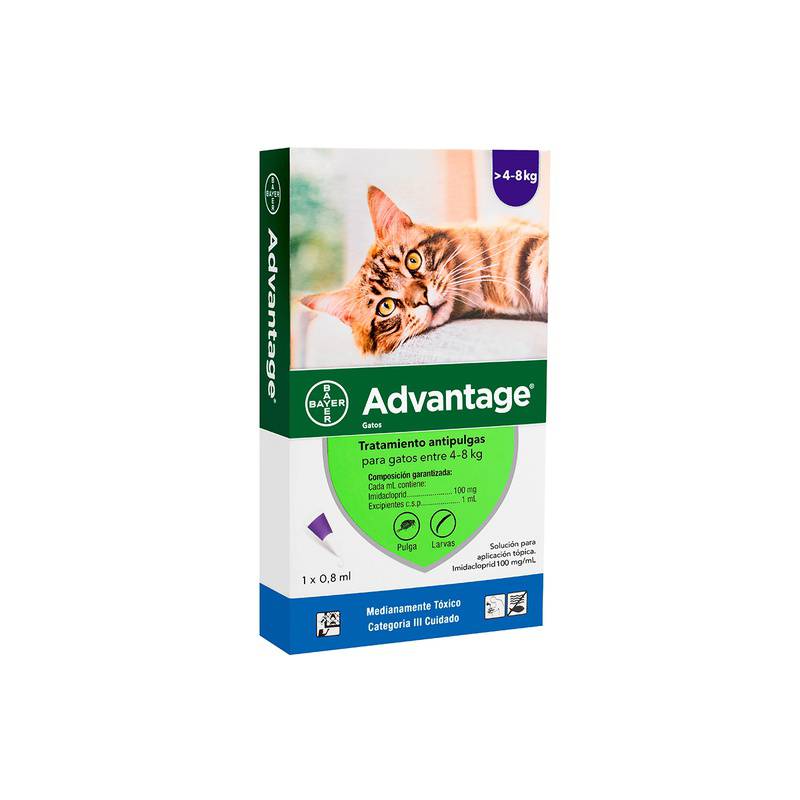 ADVANTAGE  - PIPETA ANTIPULGAS - GATO2