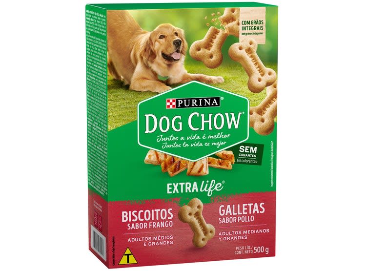 GALLETA PERRO - DOG CHOW - ADULTO RAZA MEDIANA 1