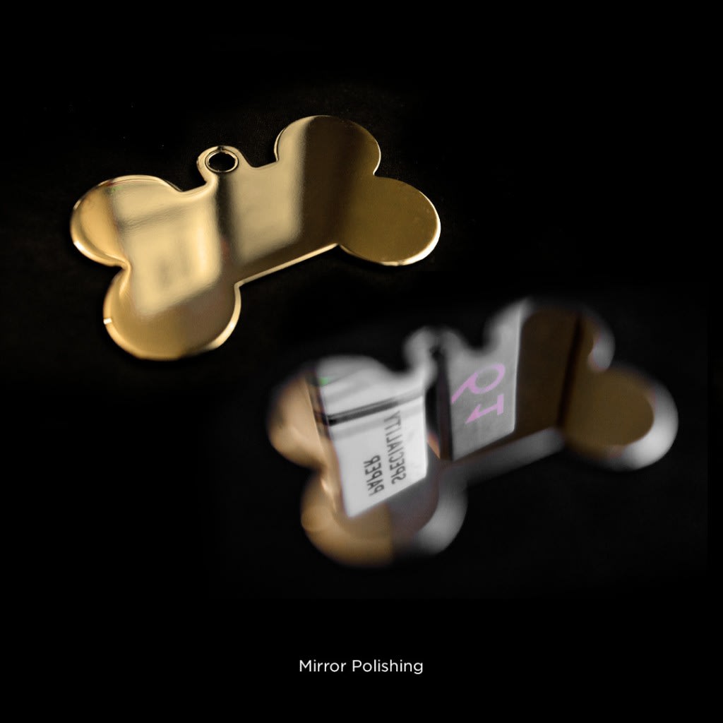 PLACA MASCOTA - MY FAMILY - BASIC GOLDEN BRASS BONE3