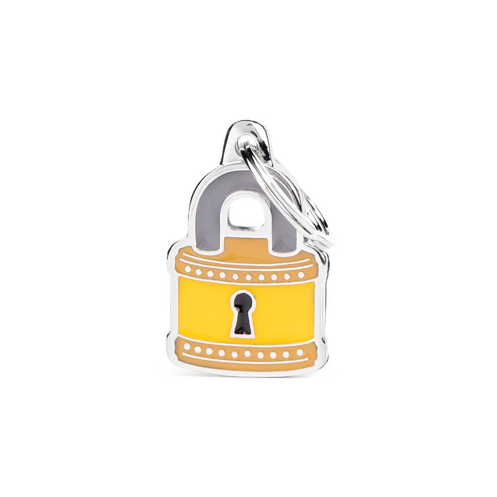 PLACA MASCOTA - MY FAMILY - CHARMS PADLOCK 0