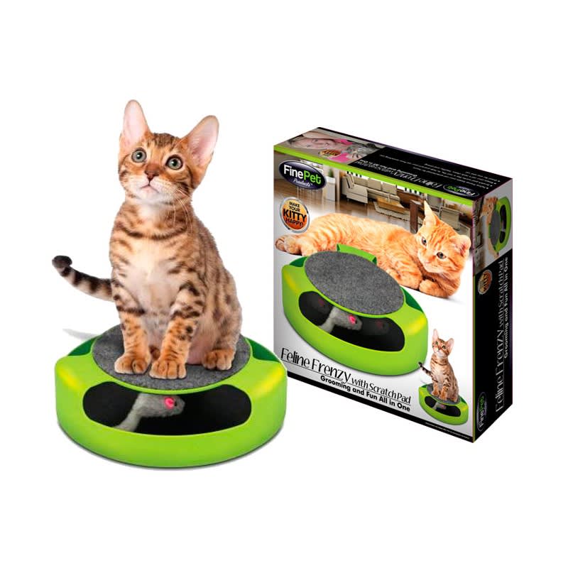 JUGUETE GATO - FELINE FENZY - CON RASCADOR1