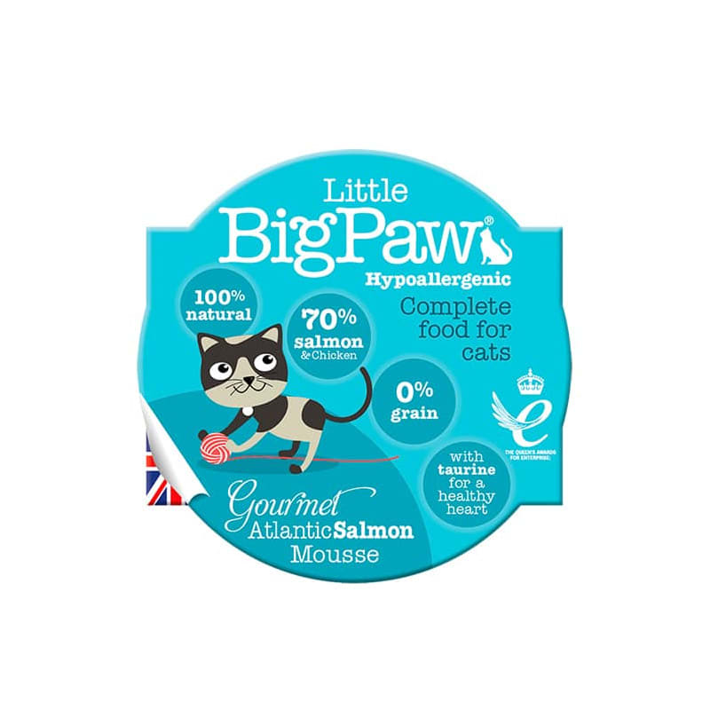 SNACK DE GATO - LITTE BIG PAW - SALMÓN ATLANTICO1