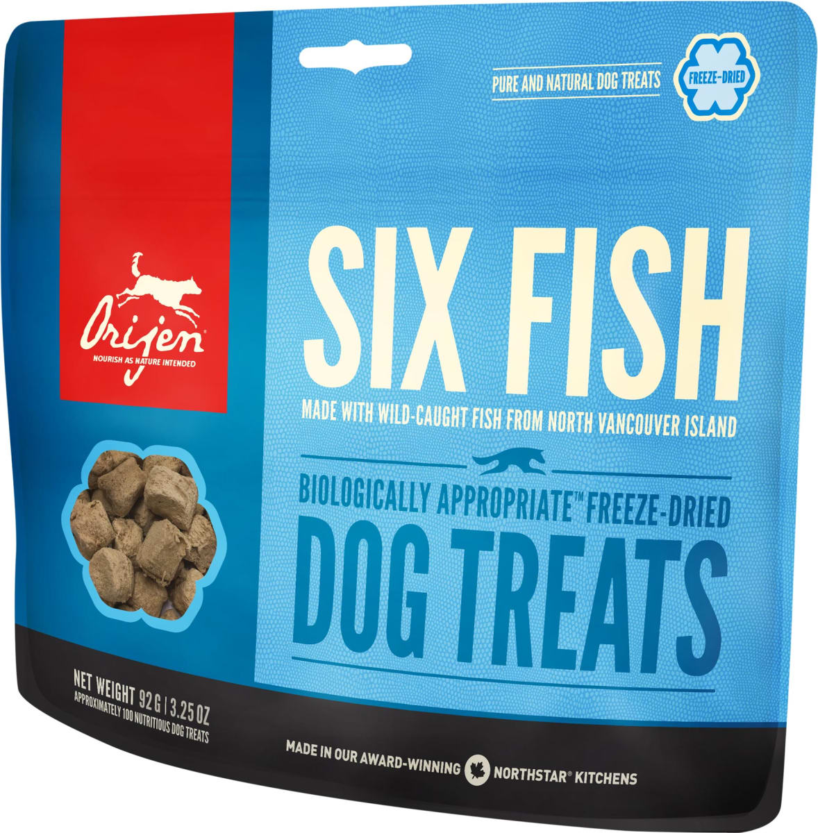 SNACK PERRO - ORIJEN - SIX FISH 0