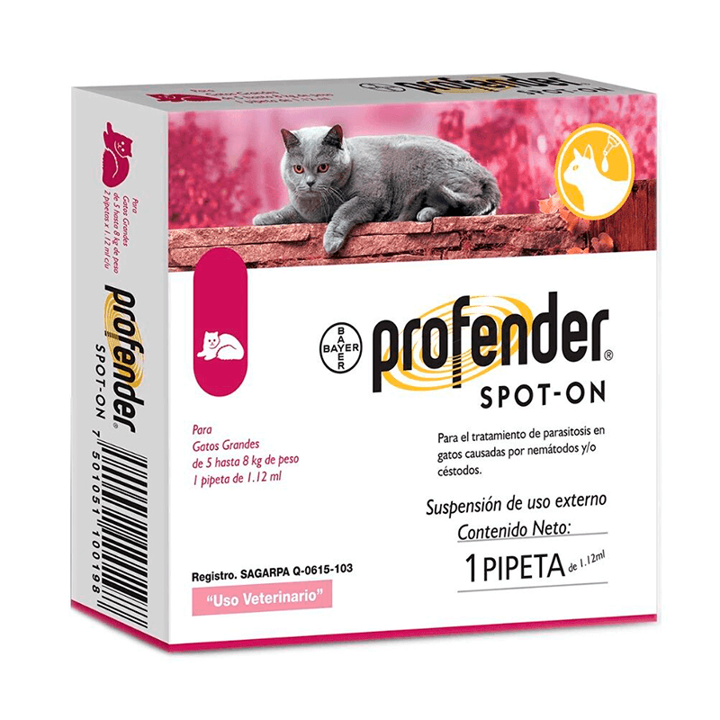 ANTIPARASITARIO GATO - BAYER - PROFENDER 0