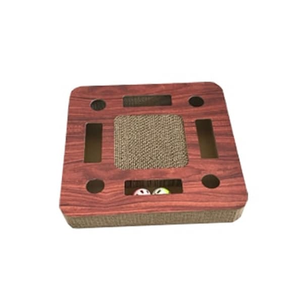 JUGUETE PARA GATO - RASCADOR INTERACTIVO1