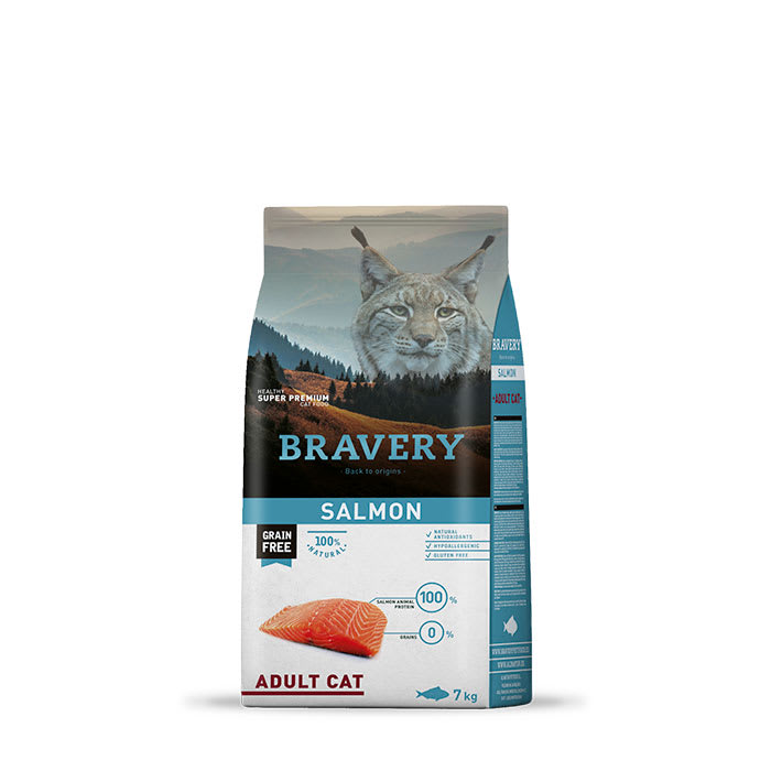 ALIMENTO GATO - BRAVERY - ADULTO ESTERILIZADO SALMON2