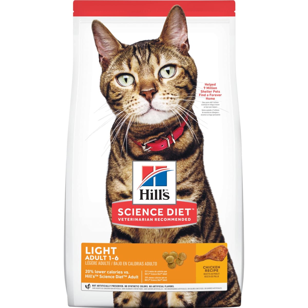 ALIMENTO GATO - HILLS - ADULTO LIGHT 1-6 4