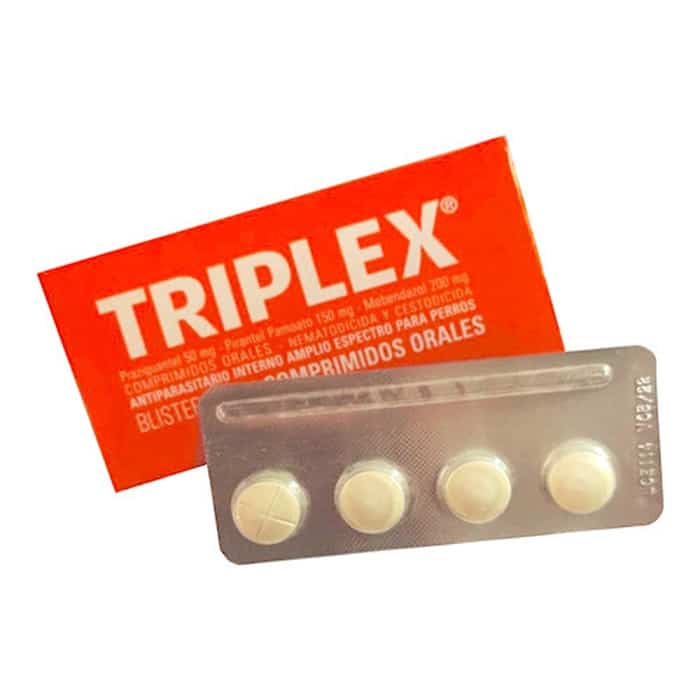ANTIPARASITARIO INTERNO PERRO - TRIPLEX2