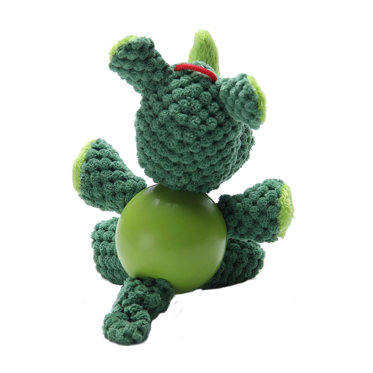 ANINAL PLUSH CON PELOTA - MASCAN - VERDE2