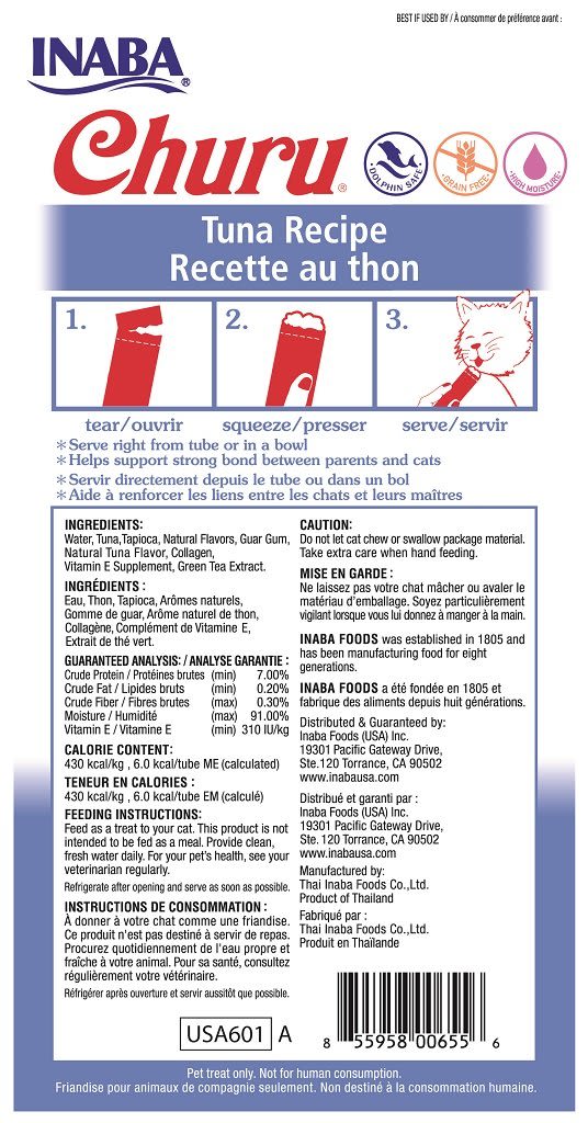 SNACK GATO - INABA - CHURU ATUN1