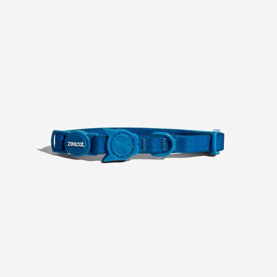ACCESORIO GATO - ZEE CAT - COLLAR NEOPRO BLUE 2