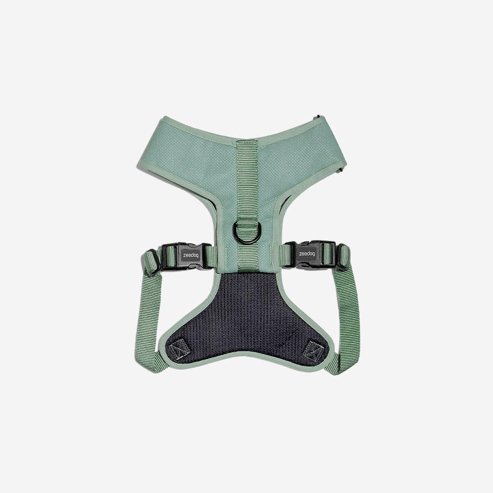 ARNÉS PERRO - ZEE DOG - ARMY GREEN AIR MESH HARNESS2