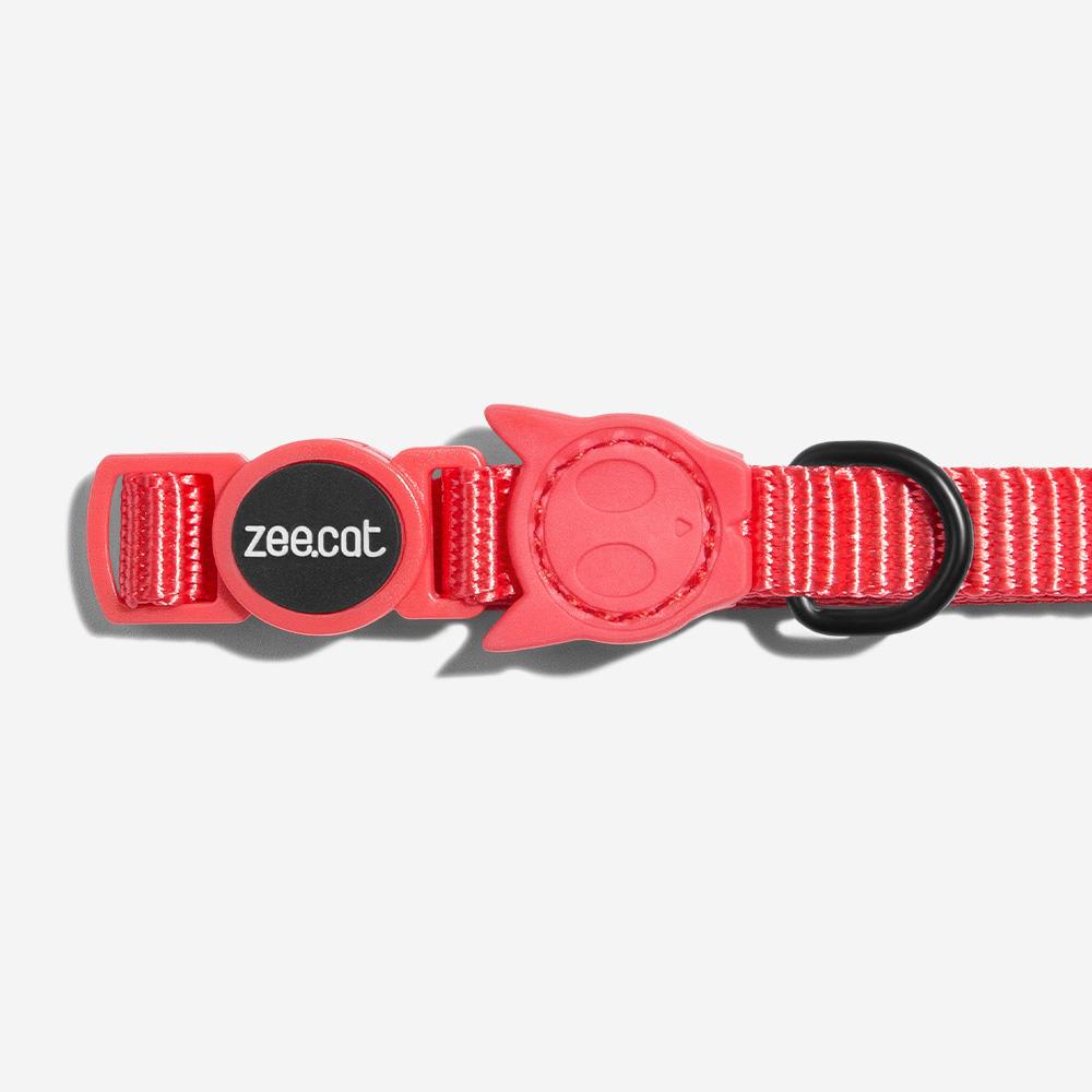 COLLAR GATO - ZEE CAT - NEON CORAL2