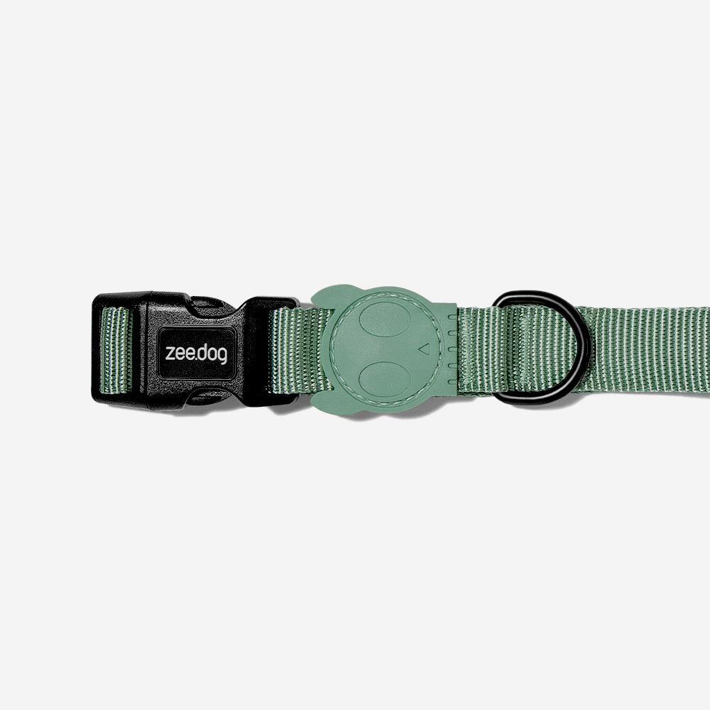 COLLAR PERRO - ZEE DOG - ARMY GREEN COLLAR3