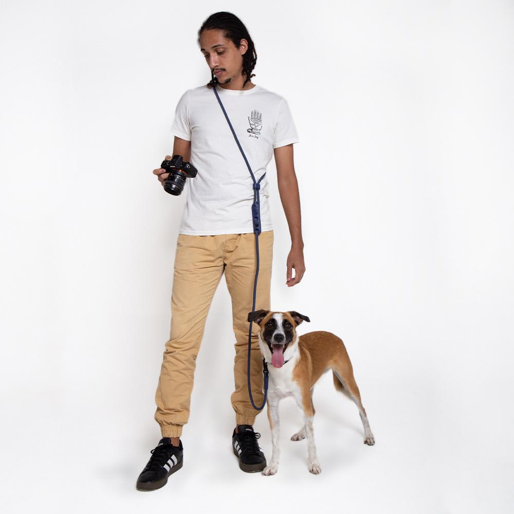 CORREA PERRO - ZEE DOG - HANDS FREE DEEP BLUE2