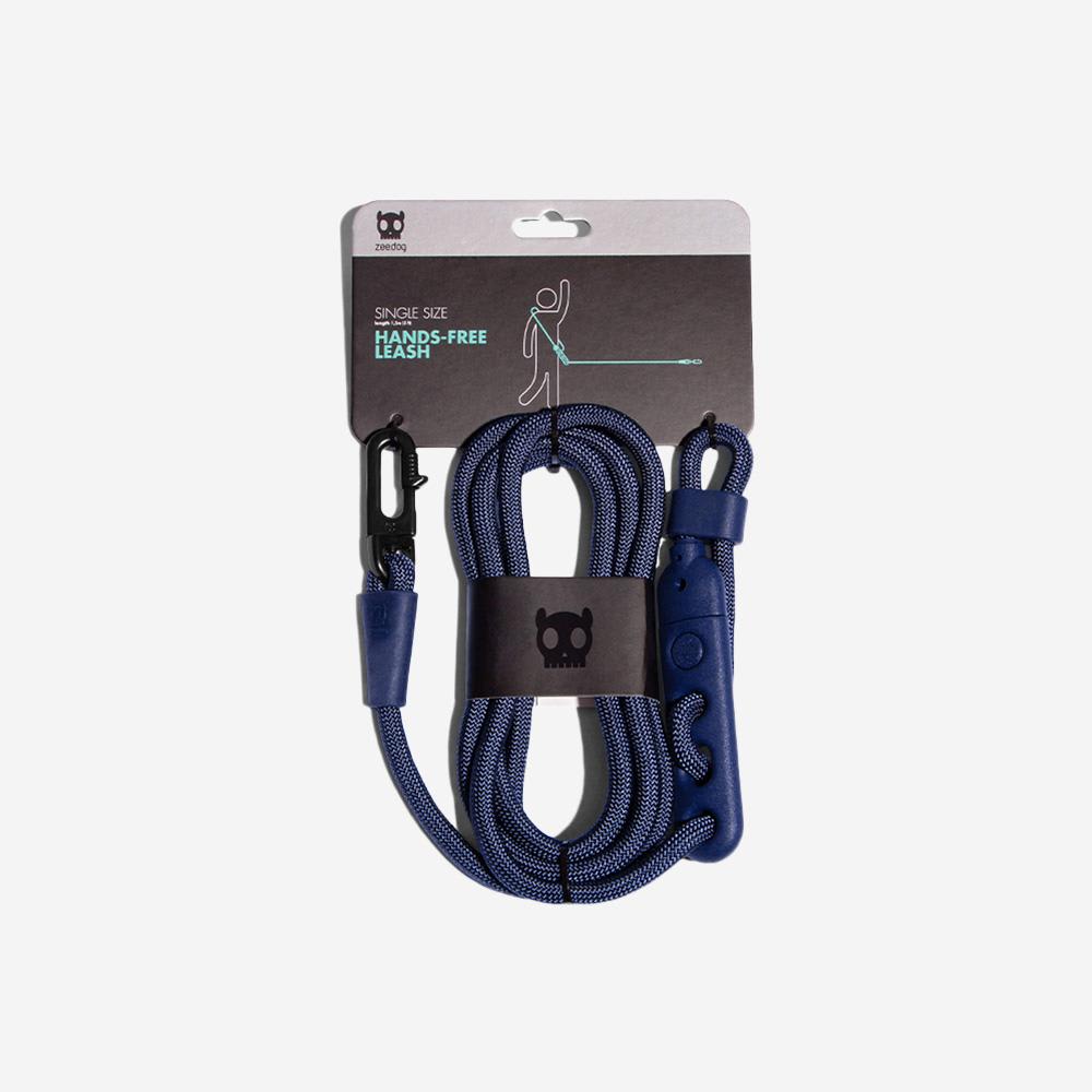 CORREA PERRO - ZEE DOG - HANDS FREE DEEP BLUE 2