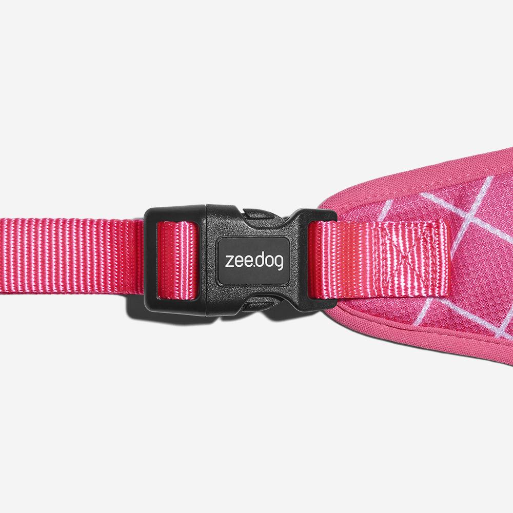 ARNES PERRO - ZEE DOG - PINK WAVE AIR MESH HARNESS 0