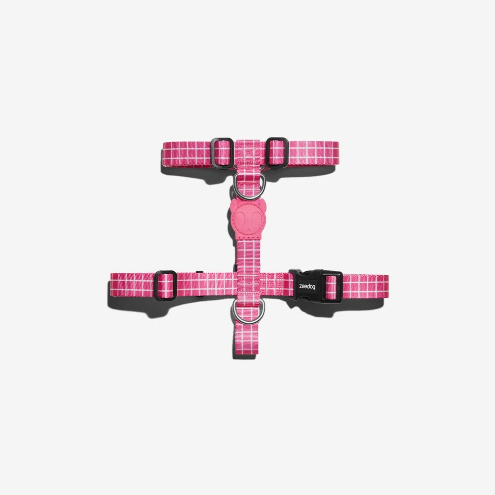 ARNES PERRO - ZEE DOG - PINK WAVE - H HARNESS 2