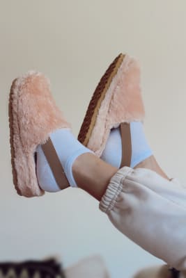 SLIPPERS PEACH SLIPPERS PEACH