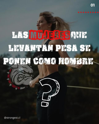 ¿Tomar  pesas te pondrá el cuerpo como hombre? ????