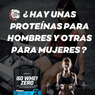 ¿Hay proteínas para hombres y otras para mujeres ?