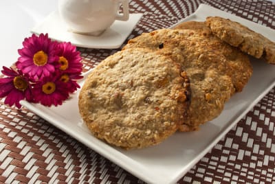 Galletones de avena y proteína. 