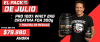 product pack de julio pro 100 2kg chocolate creatina fda 300g polera regalo xl