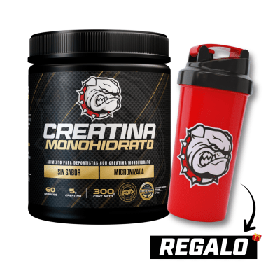 CREATINA FDA 300G + SHAKER DE REGALO