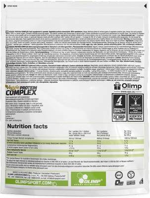 VEGGIE PROTEIN COMPLEX 1.1LBS VEGGIE PROTEIN COMPLEX 1.1LBS