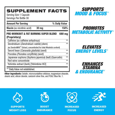 B4 THERMOGENIC B4 THERMOGENIC