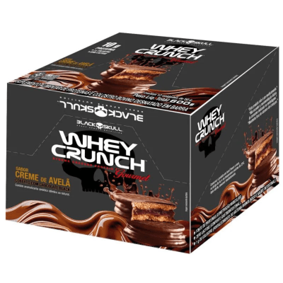 PACK 12 WHEY CRUNCH - CREMA DE AVELLANA