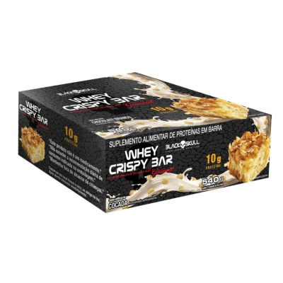 PACK 12 WHEY CRISPY BAR - COCADA
