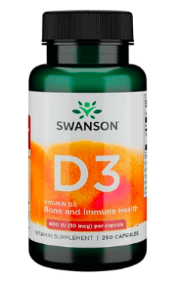 VITAMINA D3 400UI 10mcg 250 CAPSULAS VITAMINA D3 400UI 10mcg 250 CAPSULAS