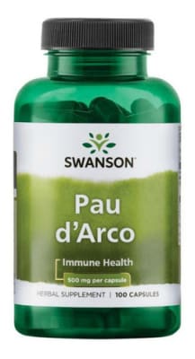 Pau D'arco 500 mg 100 cápsulas Pau D'arco 500 mg 100 cápsulas