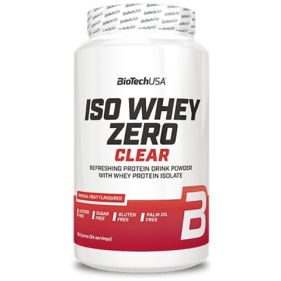 BioTech Iso Whey Zero Clear 54 dosis BioTech Iso Whey Zero Clear 54 dosis