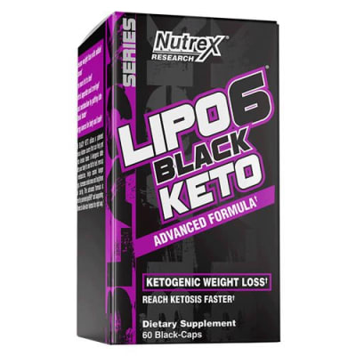 LIPO 6 BLACK KETO 60 capsulas LIPO 6 BLACK KETO 60 capsulas