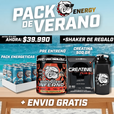 PACK DE VERANO ENERGY - FRUTOS TROPICALES