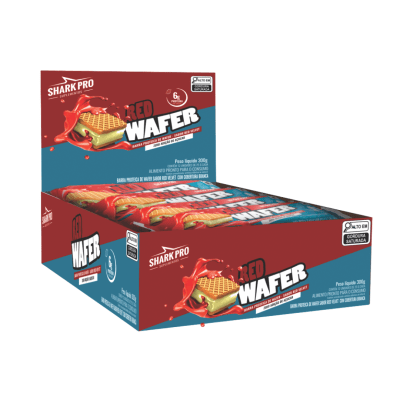 PACK 12 WAFFER PROTEICO - RED VELVET