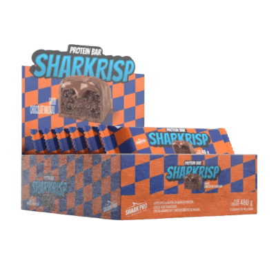 CAJA SHARKRISP 12 unidades  CHOCOLATE MALTADO