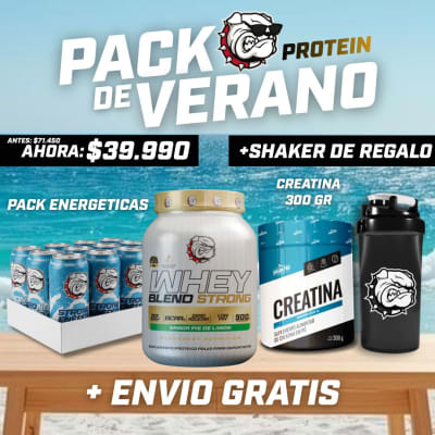 PACK DE VERANO PROTEIN - PIE DE LIMON