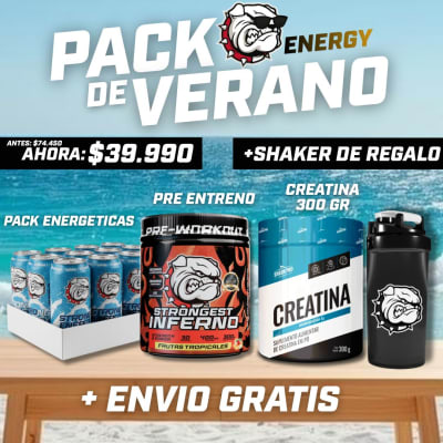 PACK DE VERANO ENERGY - FRUTOS TROPICALES