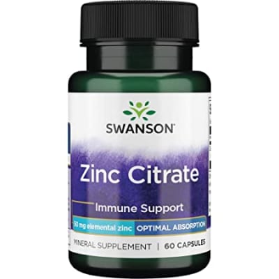 Zinc 30 mg 60 capsulas Zinc 30 mg 60 capsulas