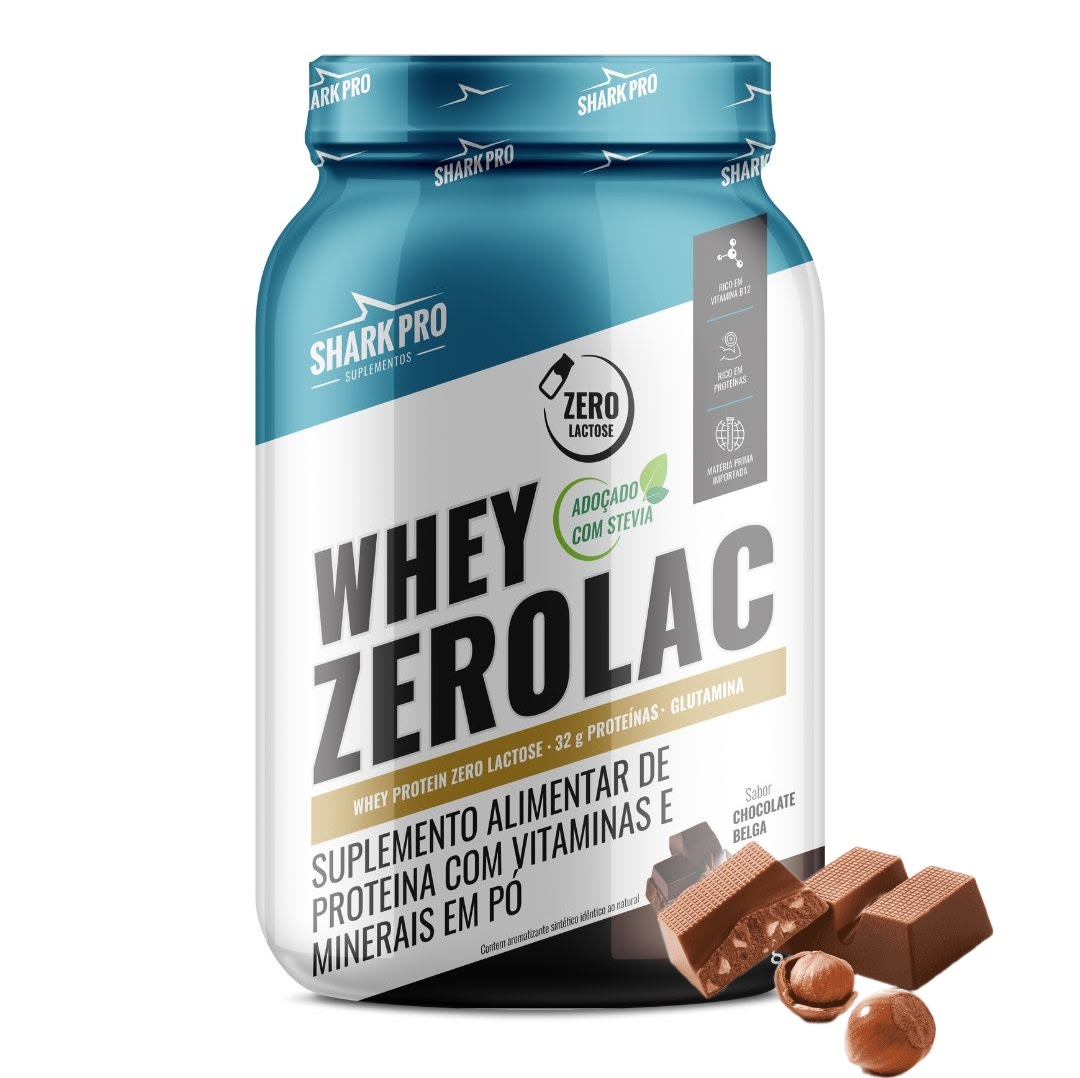 WHEY ZEROLAC 900G SHARK PRO7